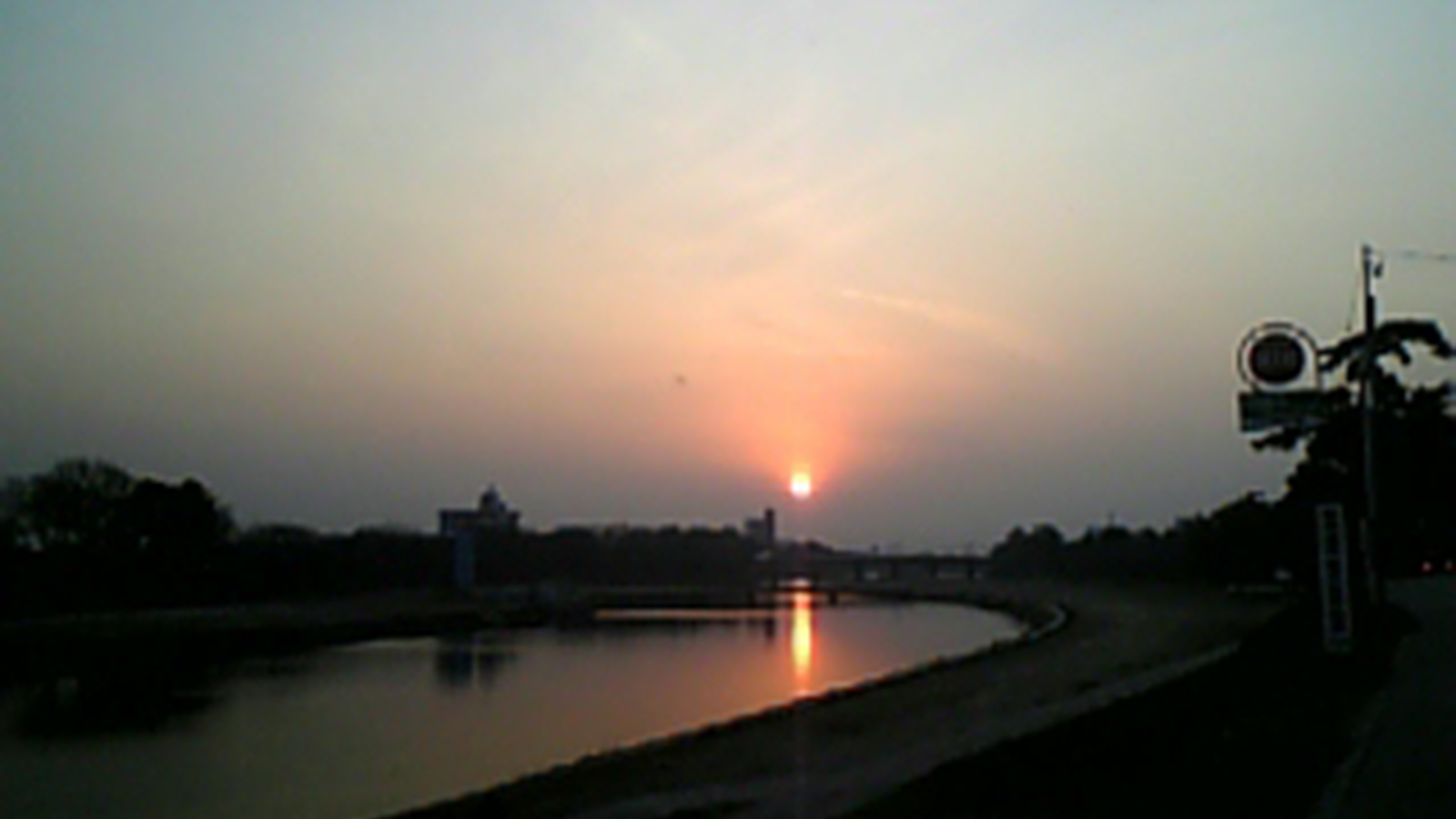 夕陽　2007-02