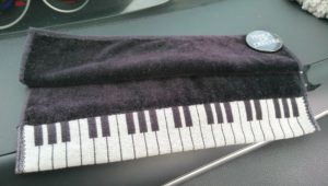 PIANO鍵盤タオル
