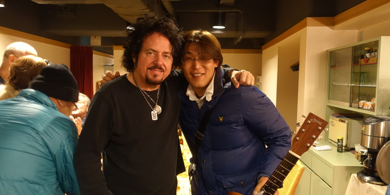 with Steve Lukather（TOTO)｜2015年01月28日