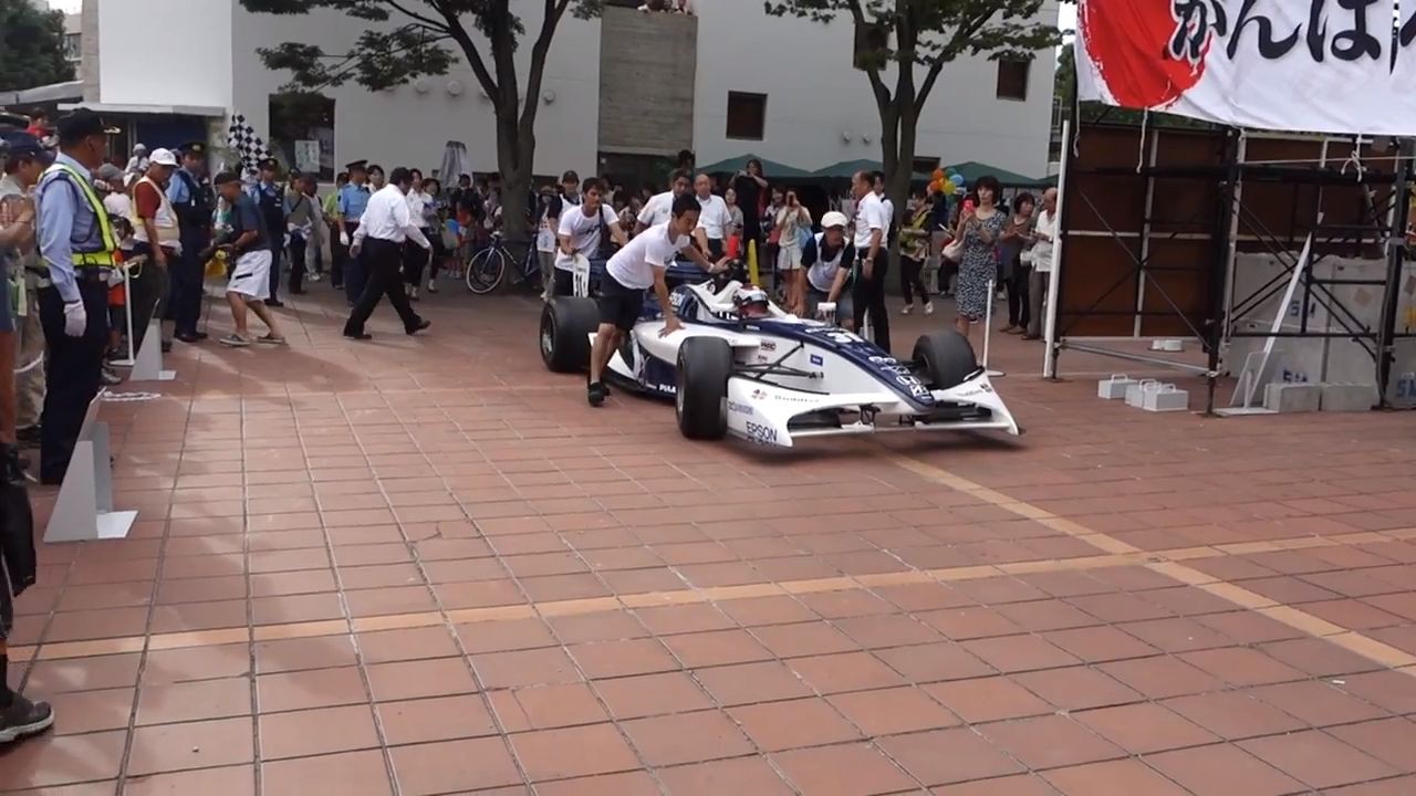 2014年8月1日夏祭り籠田公園前の様子1