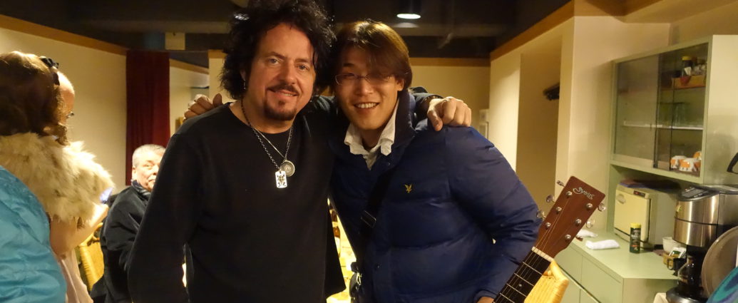 with Steve Lukather（TOTO)｜2015年01月28日