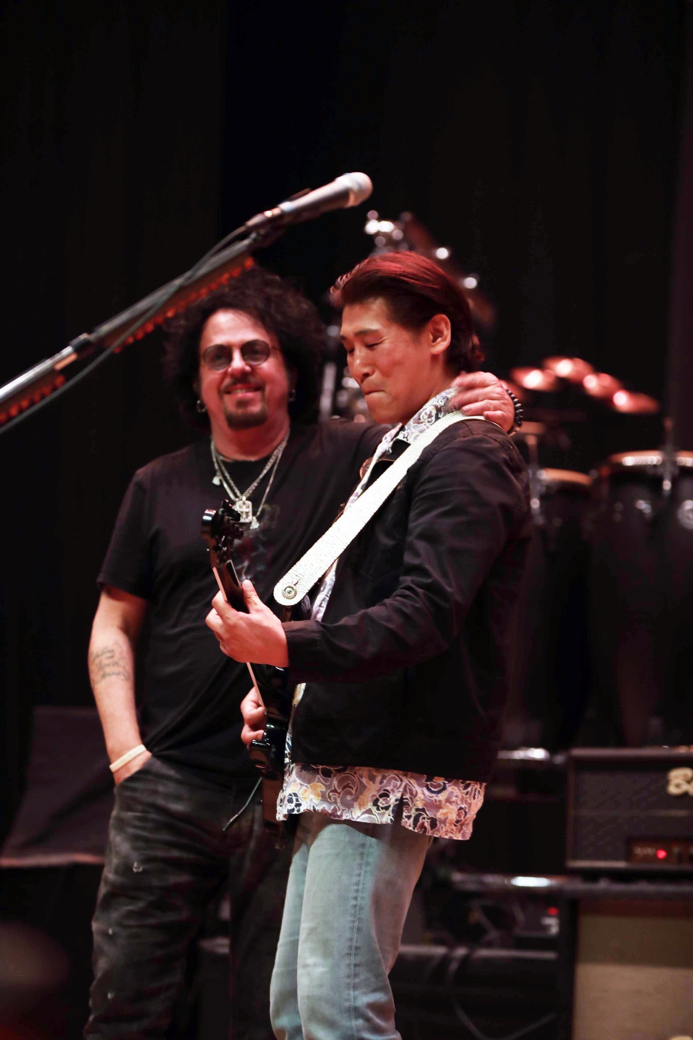 with Steve Lukather