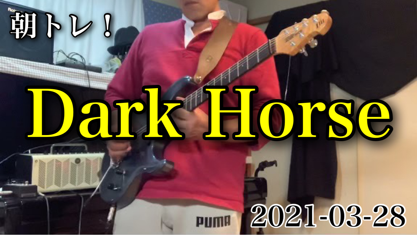朝トレ!Dark Horse 2021年3月28日