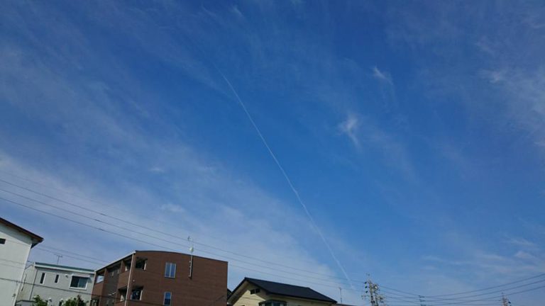 ひこうき雲｜2016-06-11