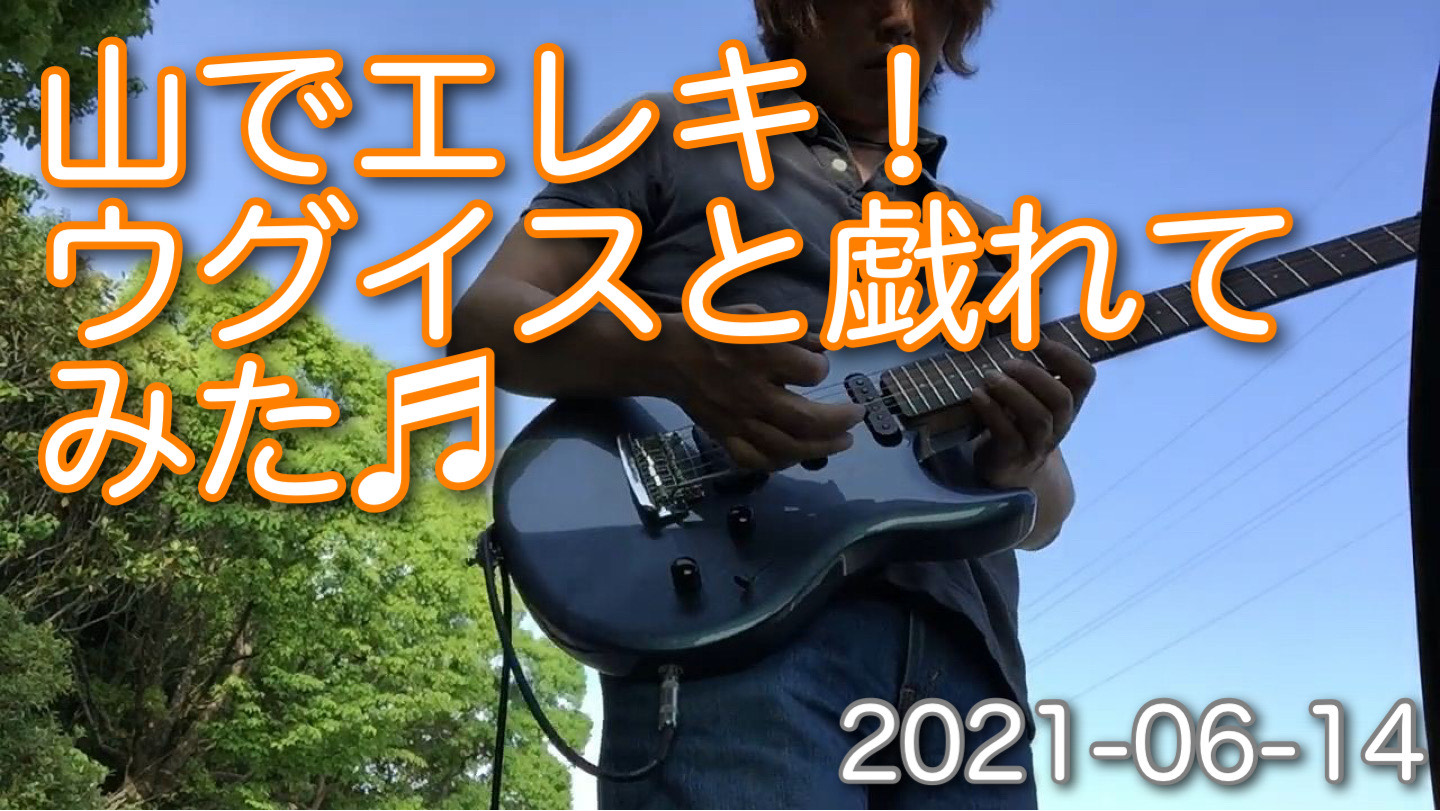 ウグイスと戯れてみたw So on!!! 需要ないかもw 昨夜のピアノとどんだけ世界観違うんだろw ピアノもギターも好きなんだよね♪