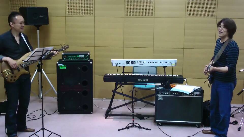 この話題、自分のバンド人生の中でも１、２を争う感動的な場面です。（個人の感想です。）