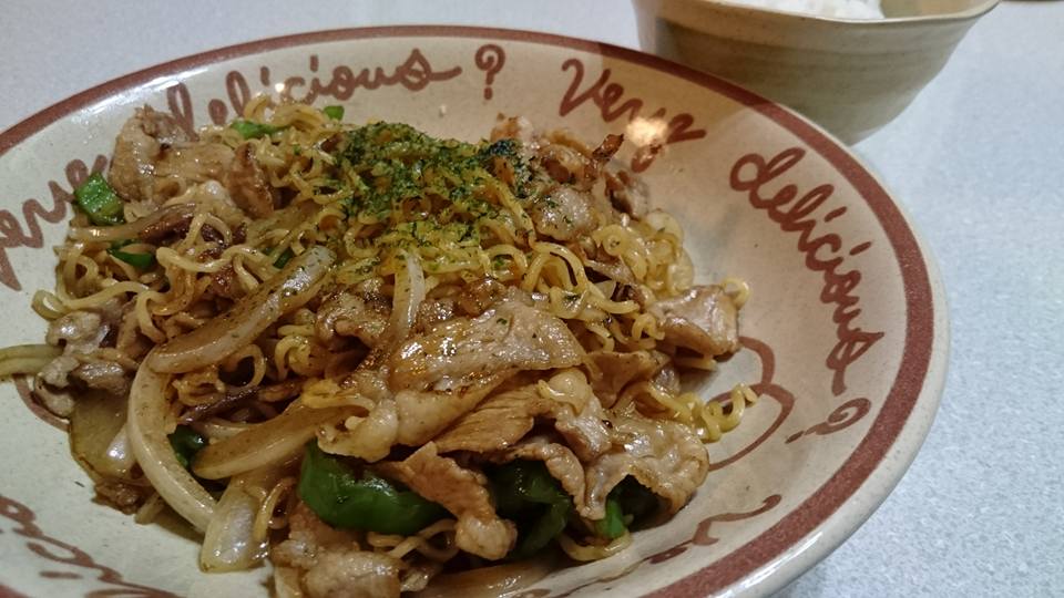 焼きそば食いたくなっちまった♪