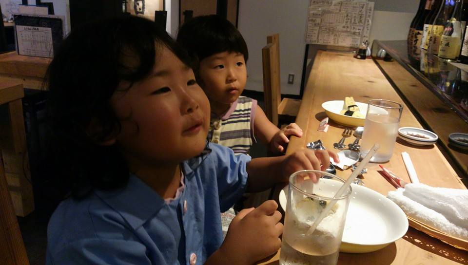 たまごやき、さいこー♪ — 場所: 蛇の目鮨