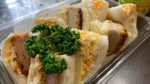 2022-01-03｜サンドイッチ｜OBのお母様のお店のサンドイッチかな？